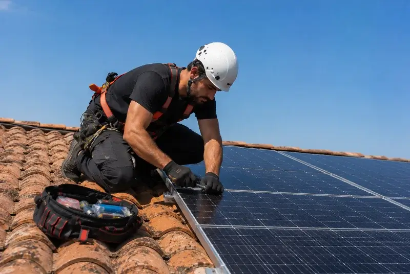 Maintenance et monitoring de panneaux solaires à Saint-Jacques-de-Thouars